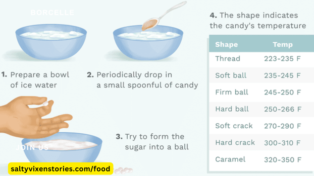 Guide On How to Test Making Candy Temperature Without a Thermometer ~ Salty  Vixen Stories & More